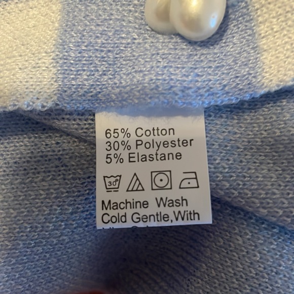 Checker Pattern Crop Cardigan​ - Picture 4 of 4